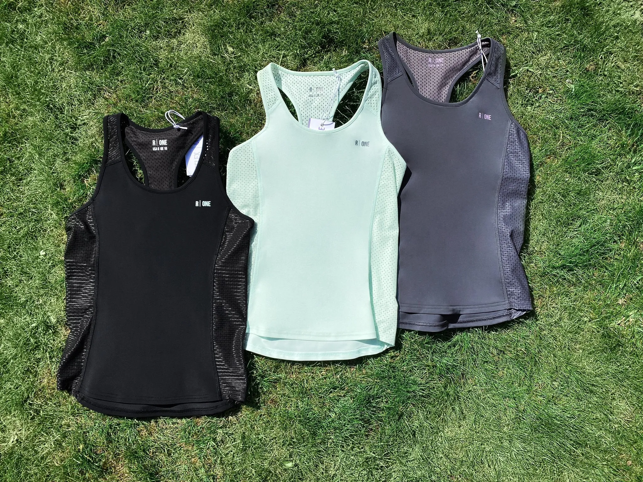 B-Confident Recycled Sports Vest Misty Jade