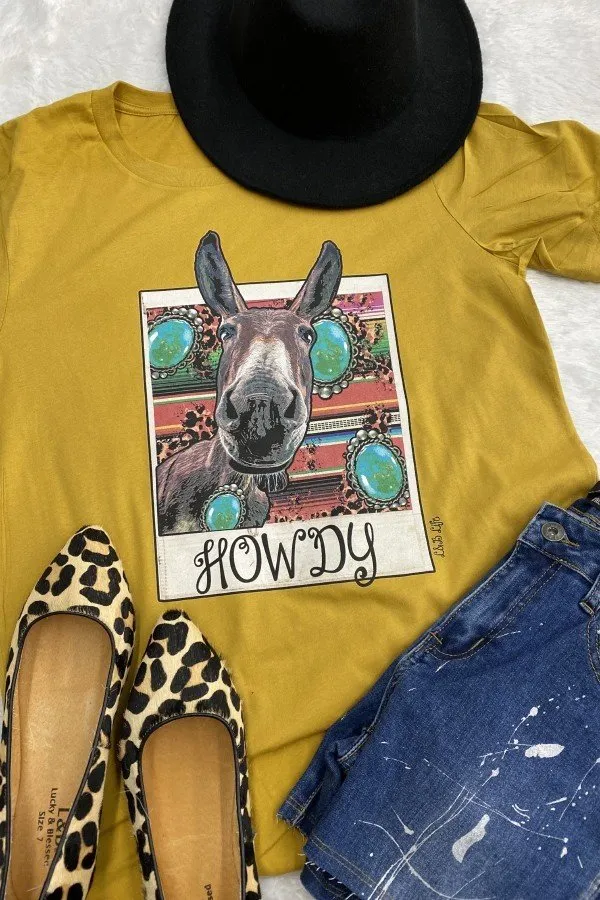 BC HOWDY DONKEY - MUSTARD