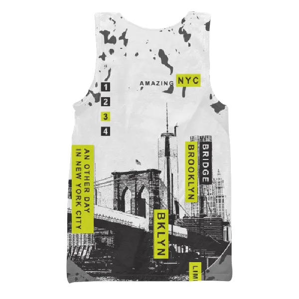 BKLYN Men All over TANK TOP