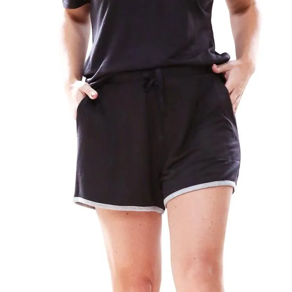 Black Weekender Lounge Shorts