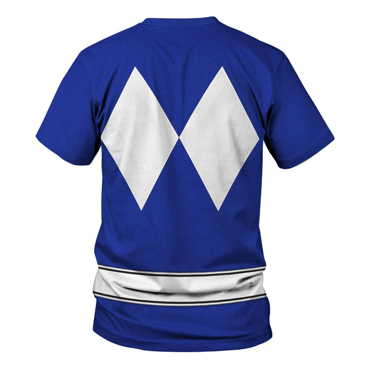 Blue Ranger Mighty Morphin The Movie (1995) Hoodies Sweatshirt T-shirt Hawaiian