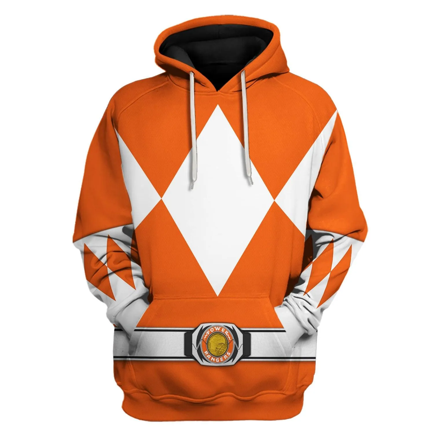 Bulk and Skull Orange Rangers Hoodies Sweatshirt T-shirt Hawaiian Sweatpants