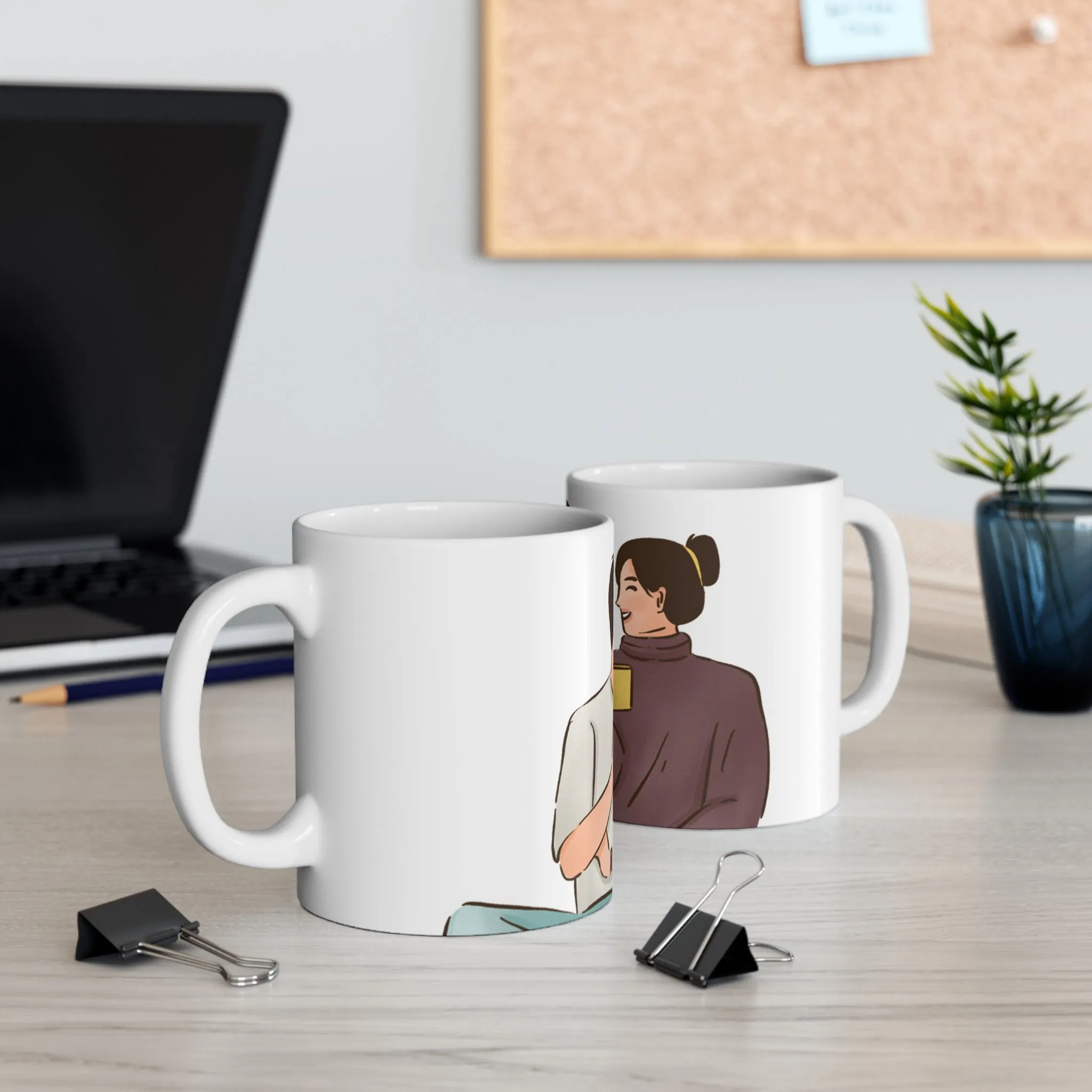 Ceramic mug, a stylish and durable choice for hot beverages