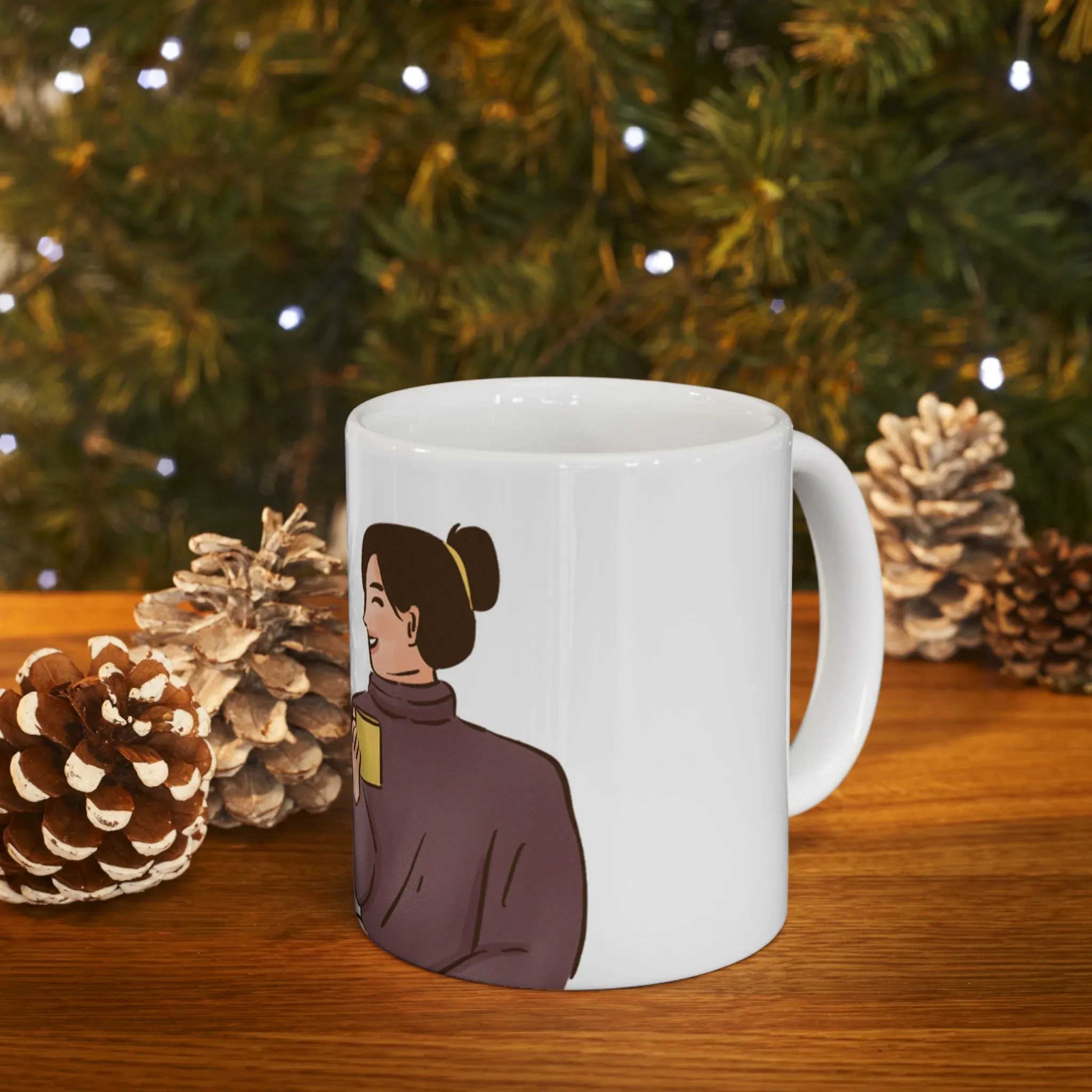 Ceramic mug, a stylish and durable choice for hot beverages