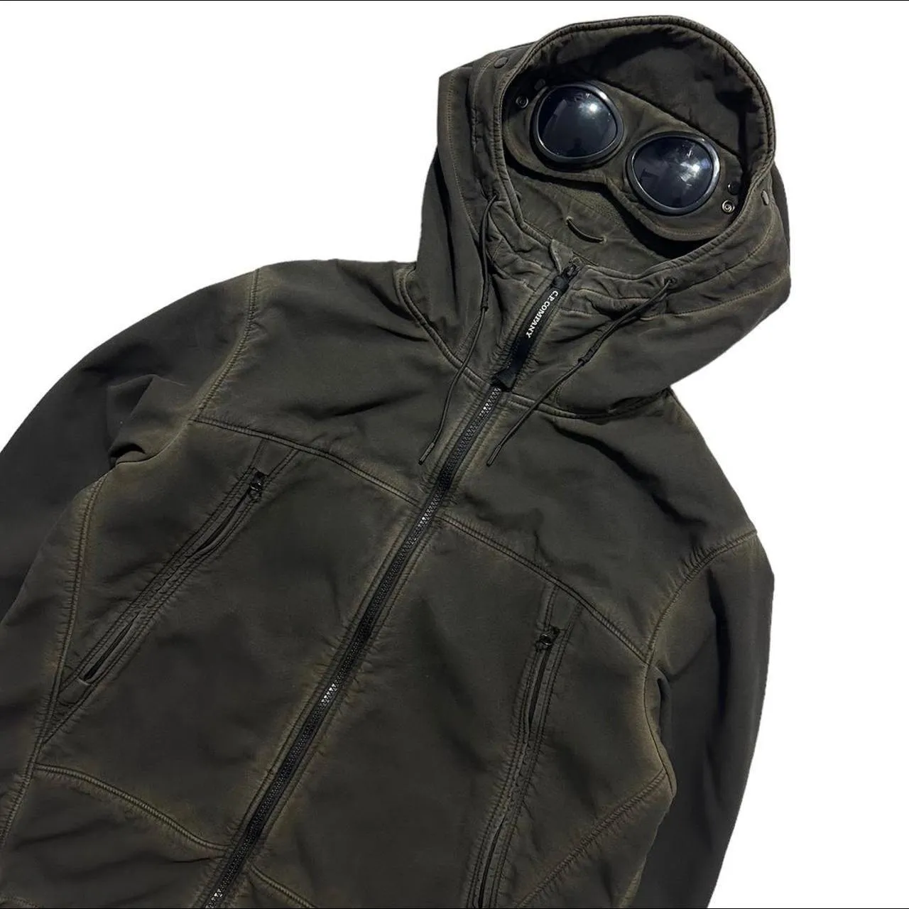 CP Company re-colour soft shell goggle jacket