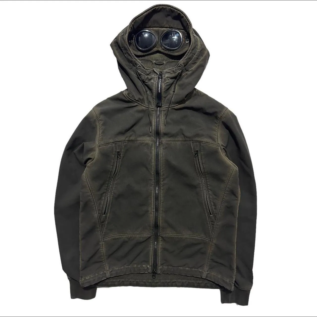 CP Company re-colour soft shell goggle jacket