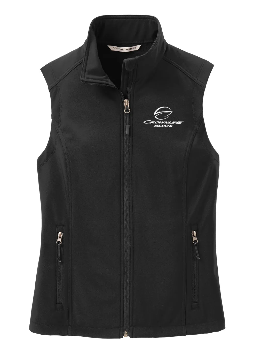 Crownline Logo Ladies Soft Shell Vest