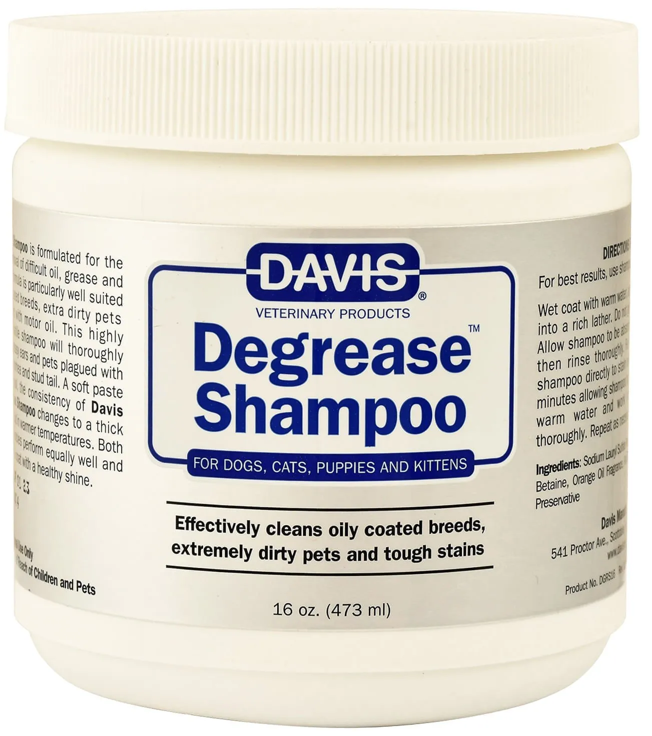 Davis Degrease Shampoo