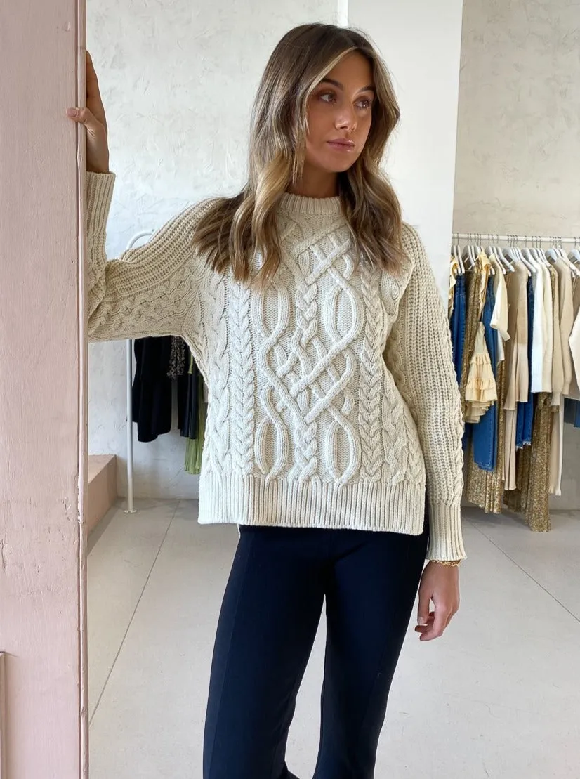 Elka Collective Copenhagen Knit in Cream