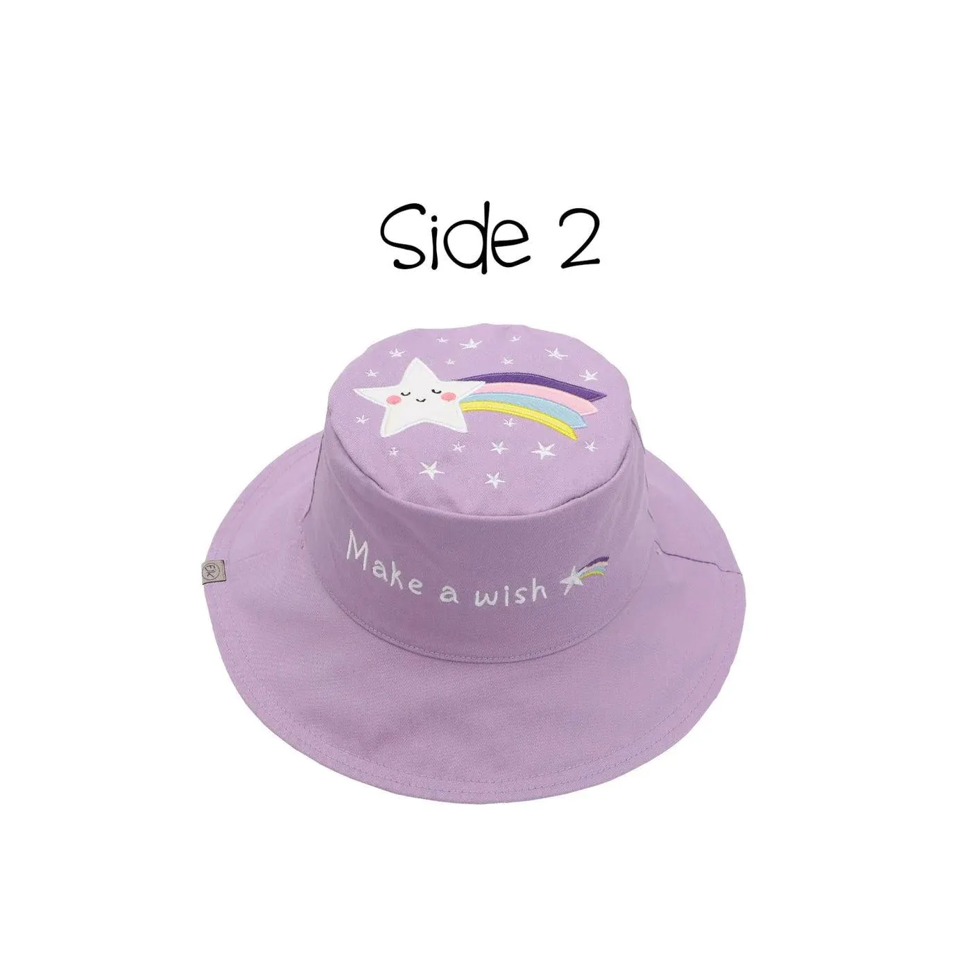 Flapjack Kids UPF50  Sun Hat - Unicorn/Star