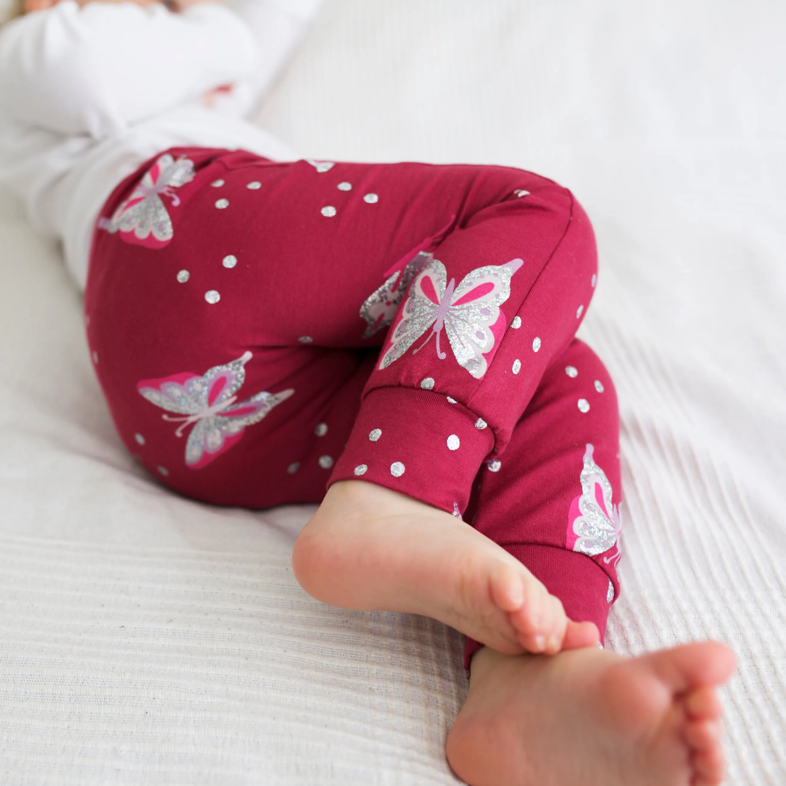 Foil Butterfly Leggings