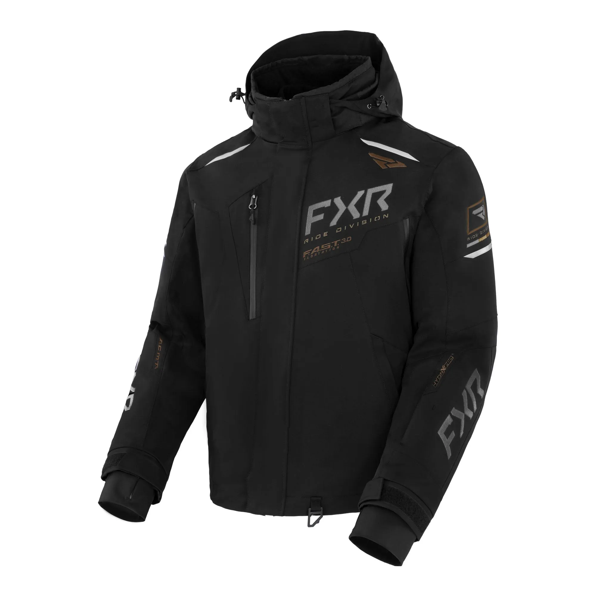 FXR Renegade FX 2-in-1 Snowmobile Jacket Black/Bronze