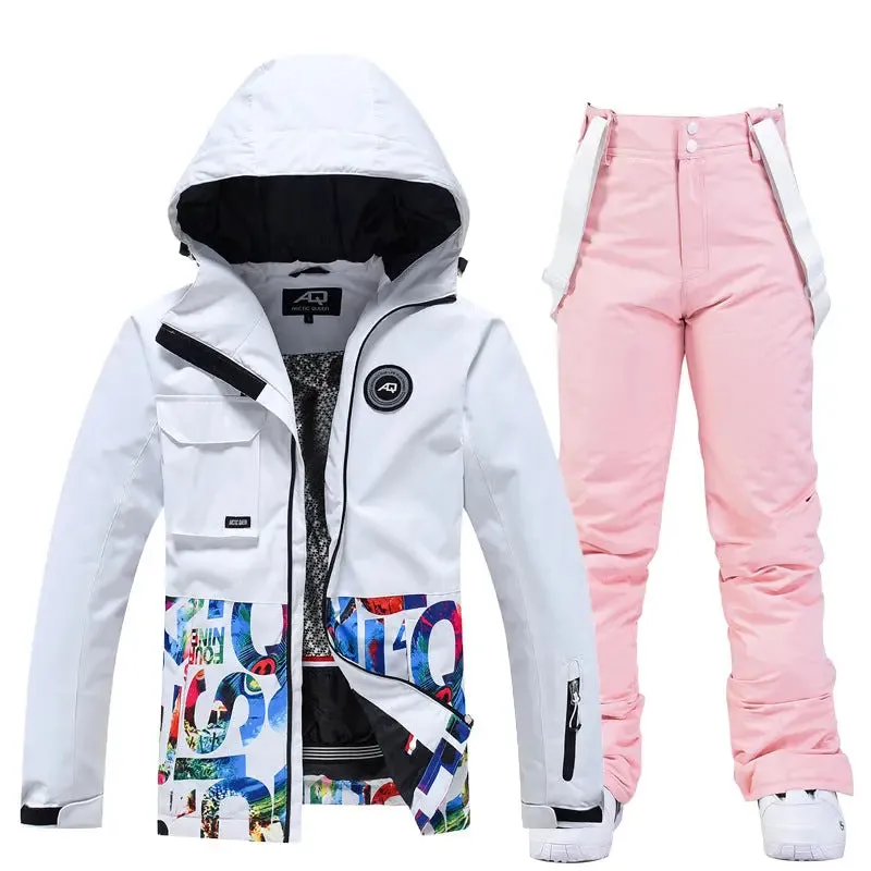 Girls' Ultra Warm Ski Jacket & Bib Pants Set