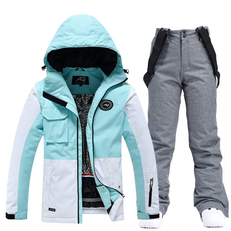 Girls' Ultra Warm Ski Jacket & Bib Pants Set