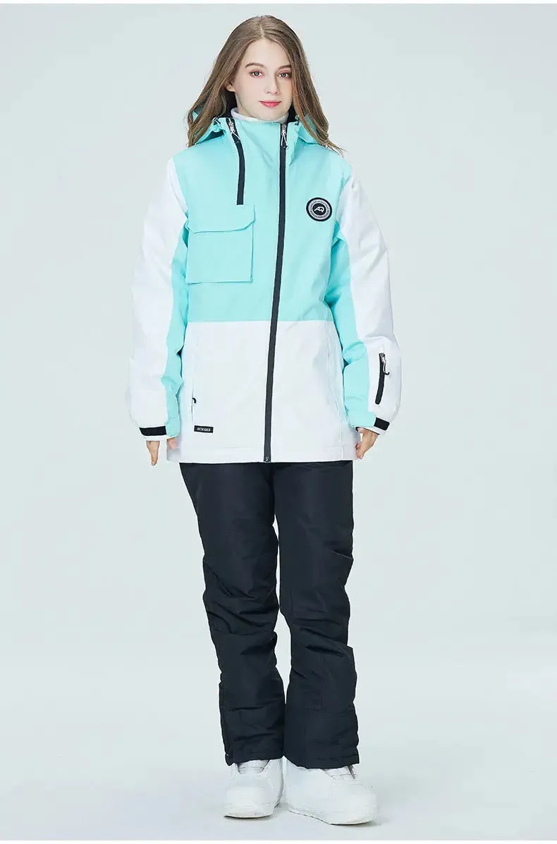 Girls' Ultra Warm Ski Jacket & Bib Pants Set