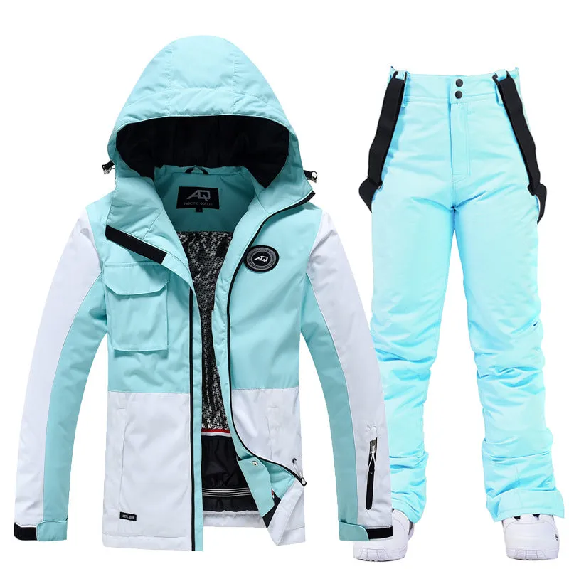 Girls' Ultra Warm Ski Jacket & Bib Pants Set