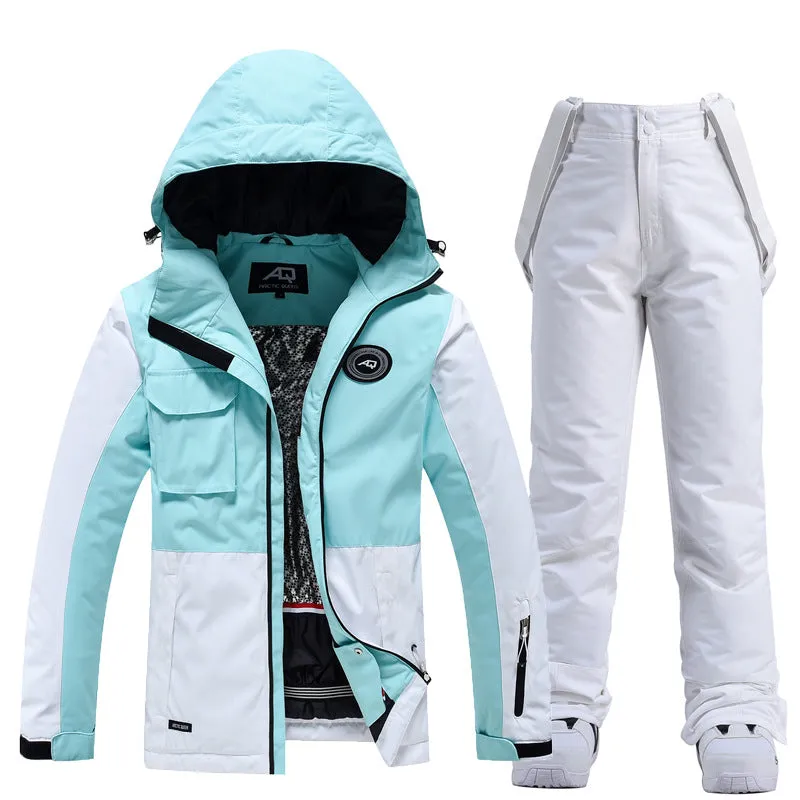 Girls' Ultra Warm Ski Jacket & Bib Pants Set