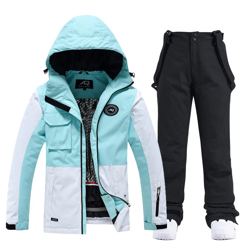 Girls' Ultra Warm Ski Jacket & Bib Pants Set