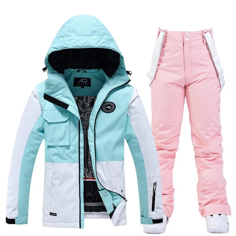 Girls' Ultra Warm Ski Jacket & Bib Pants Set