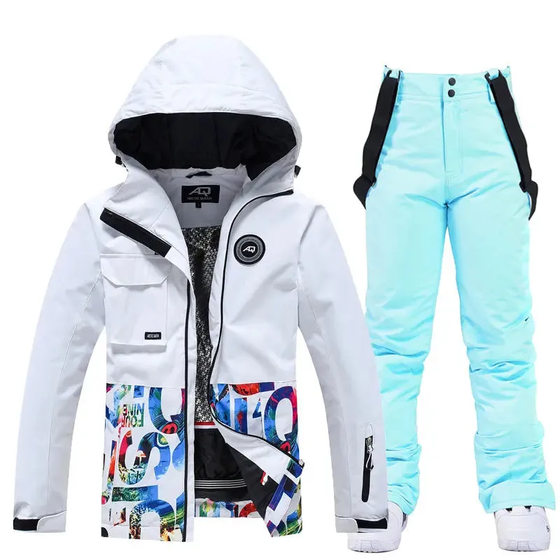 Girls' Ultra Warm Ski Jacket & Bib Pants Set