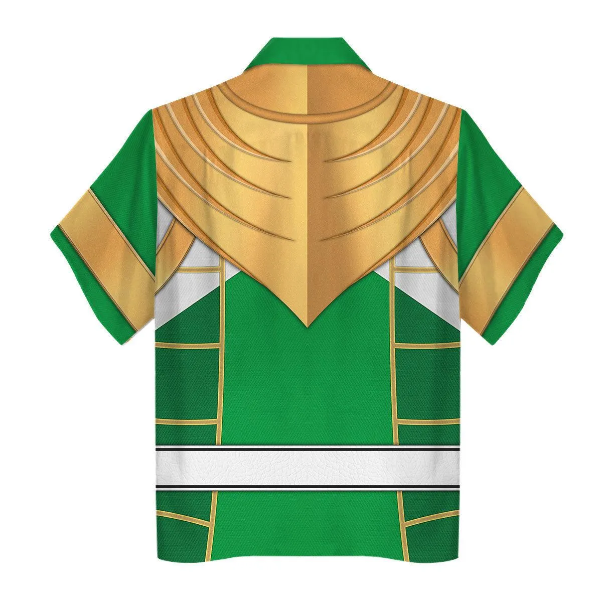 Green Ranger Dragon Shield Mighty Morphin Cosplay Hoodies Sweatshirt T-shirt Hawaiian