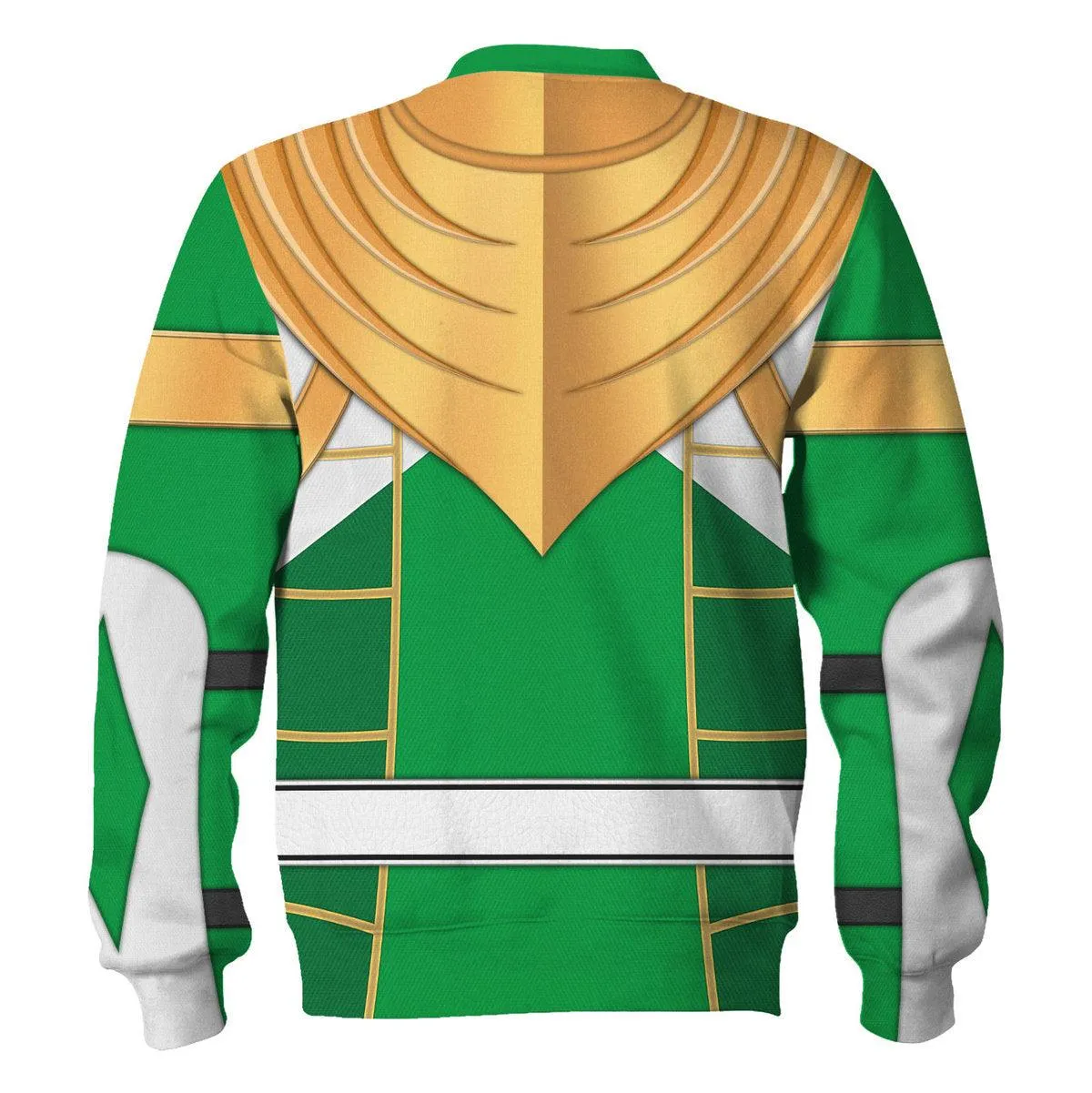 Green Ranger Dragon Shield Mighty Morphin Cosplay Hoodies Sweatshirt T-shirt Hawaiian