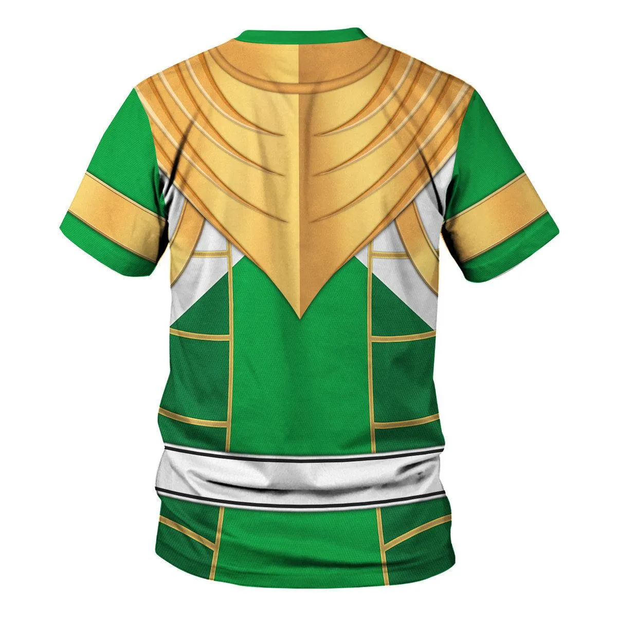 Green Ranger Dragon Shield Mighty Morphin Cosplay Hoodies Sweatshirt T-shirt Hawaiian