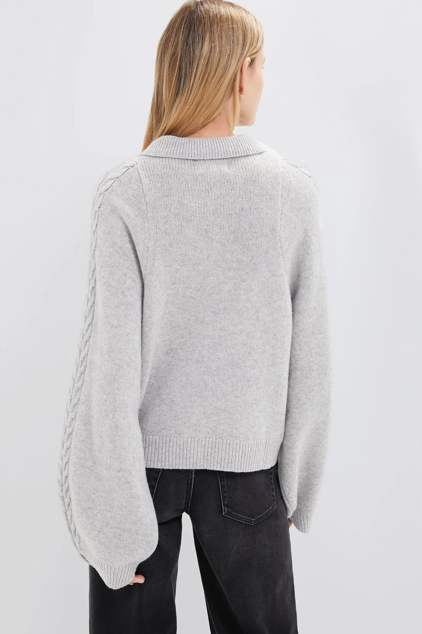 Grey Marle Jenny Wool Knit