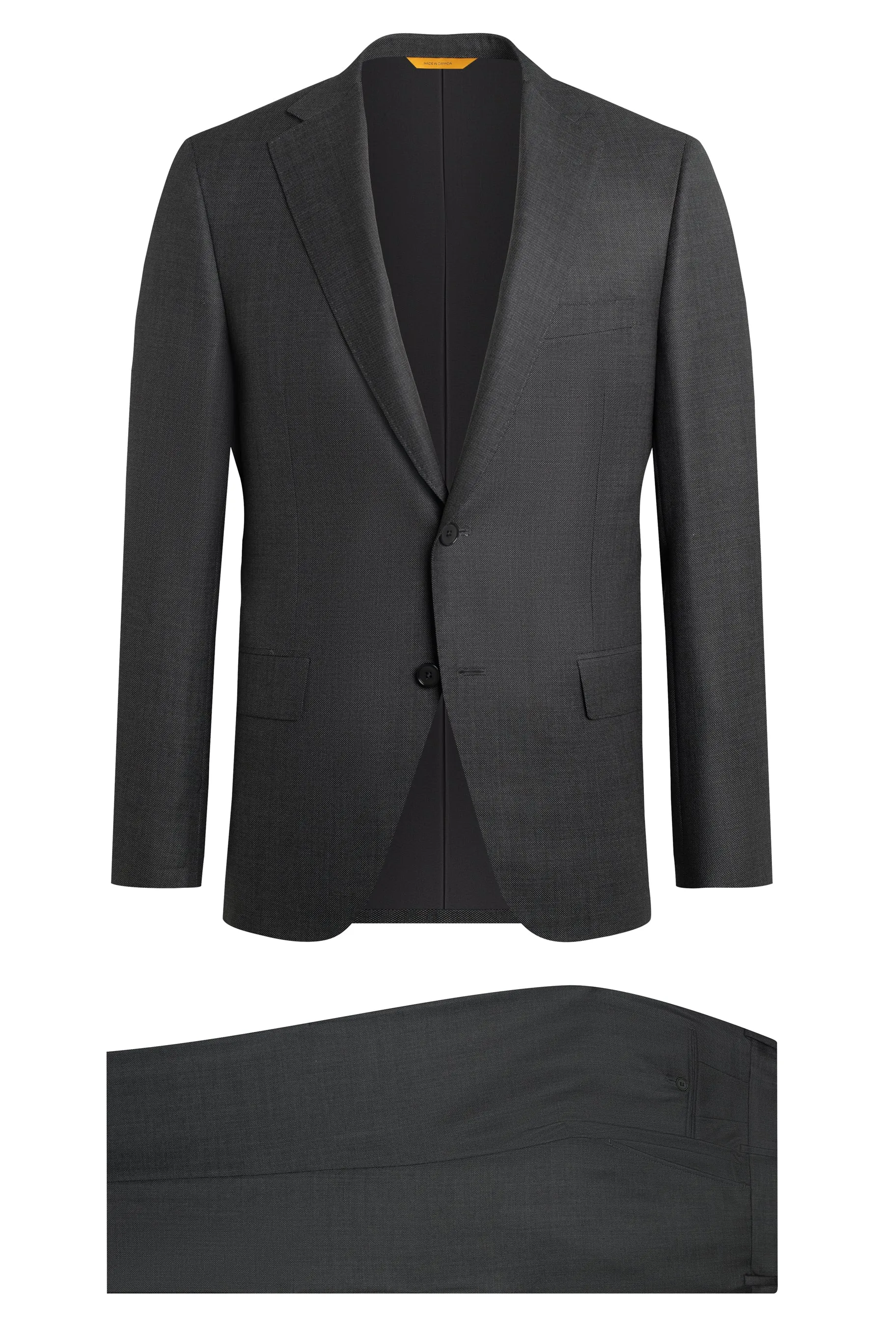 Grey Super 150S Birdseye Suit