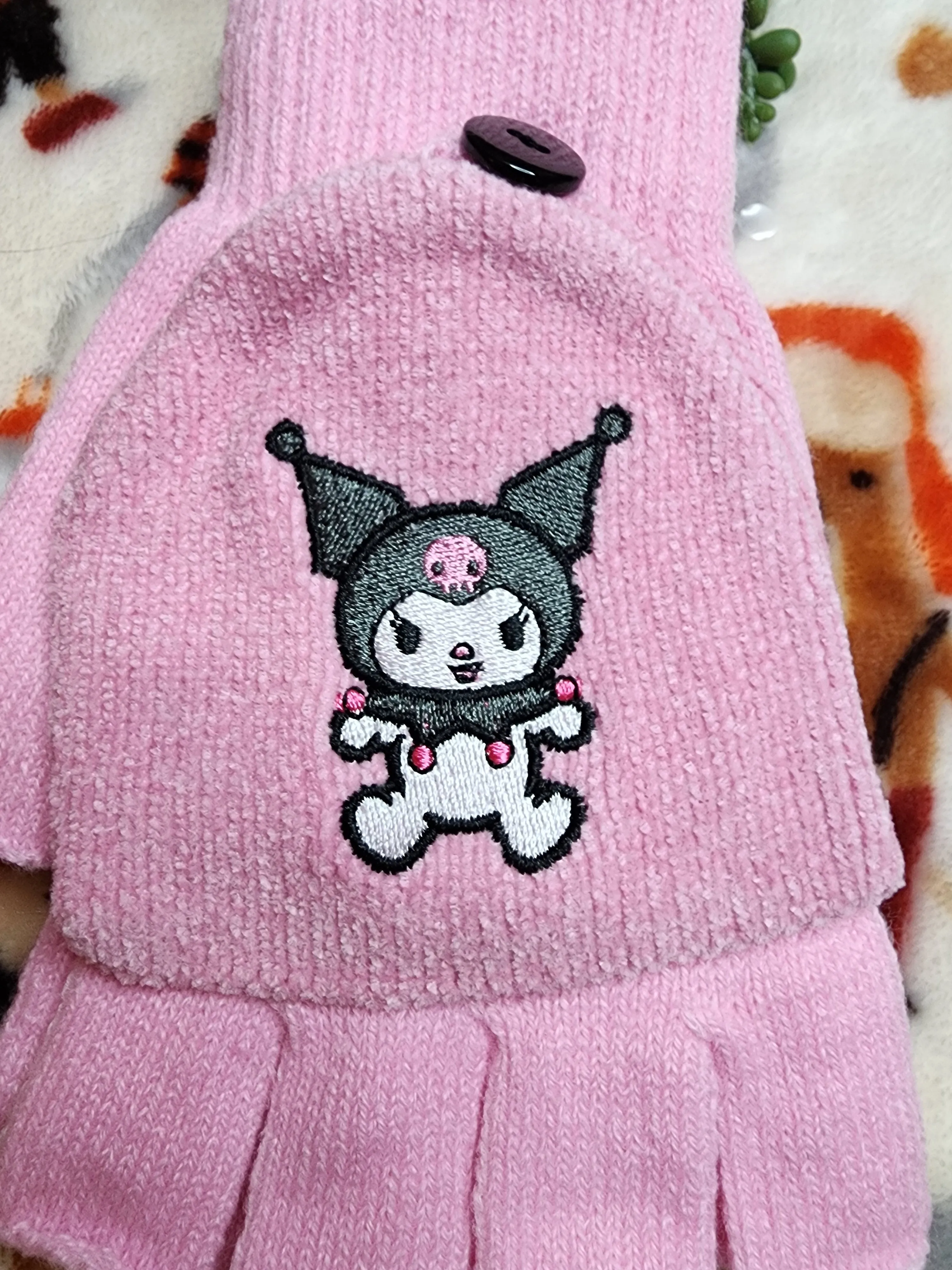 Hello Kitty Kuromi mitten/gloves