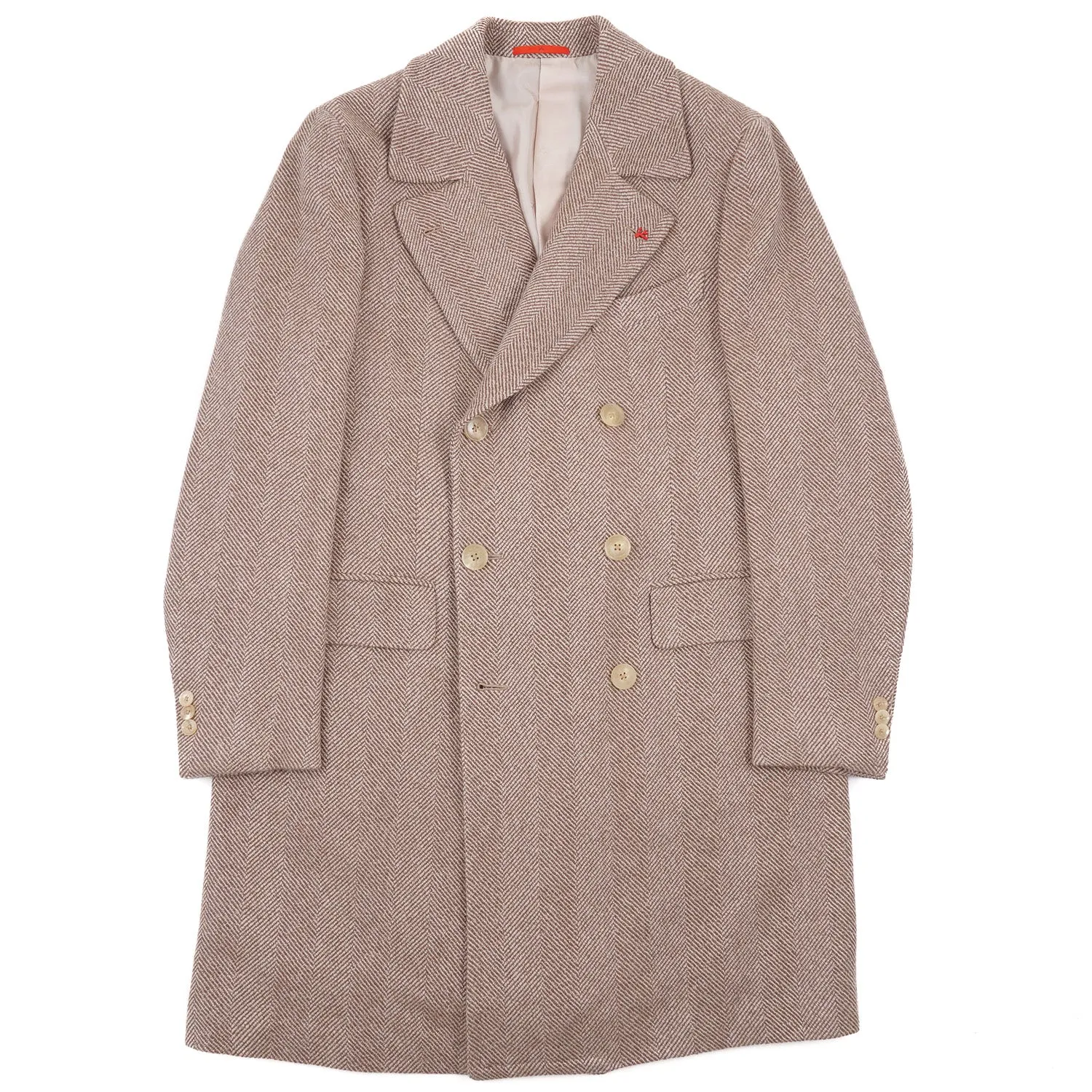 Isaia Soft Camelhair Overcoat