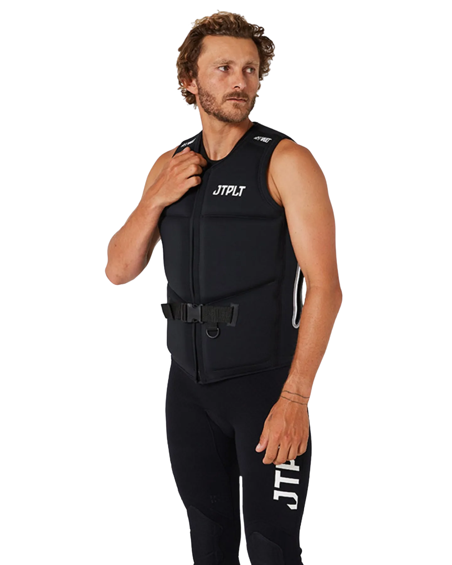 Jetpilot Vault Men's F/E Neo Vest Dual - Black/White - 2024