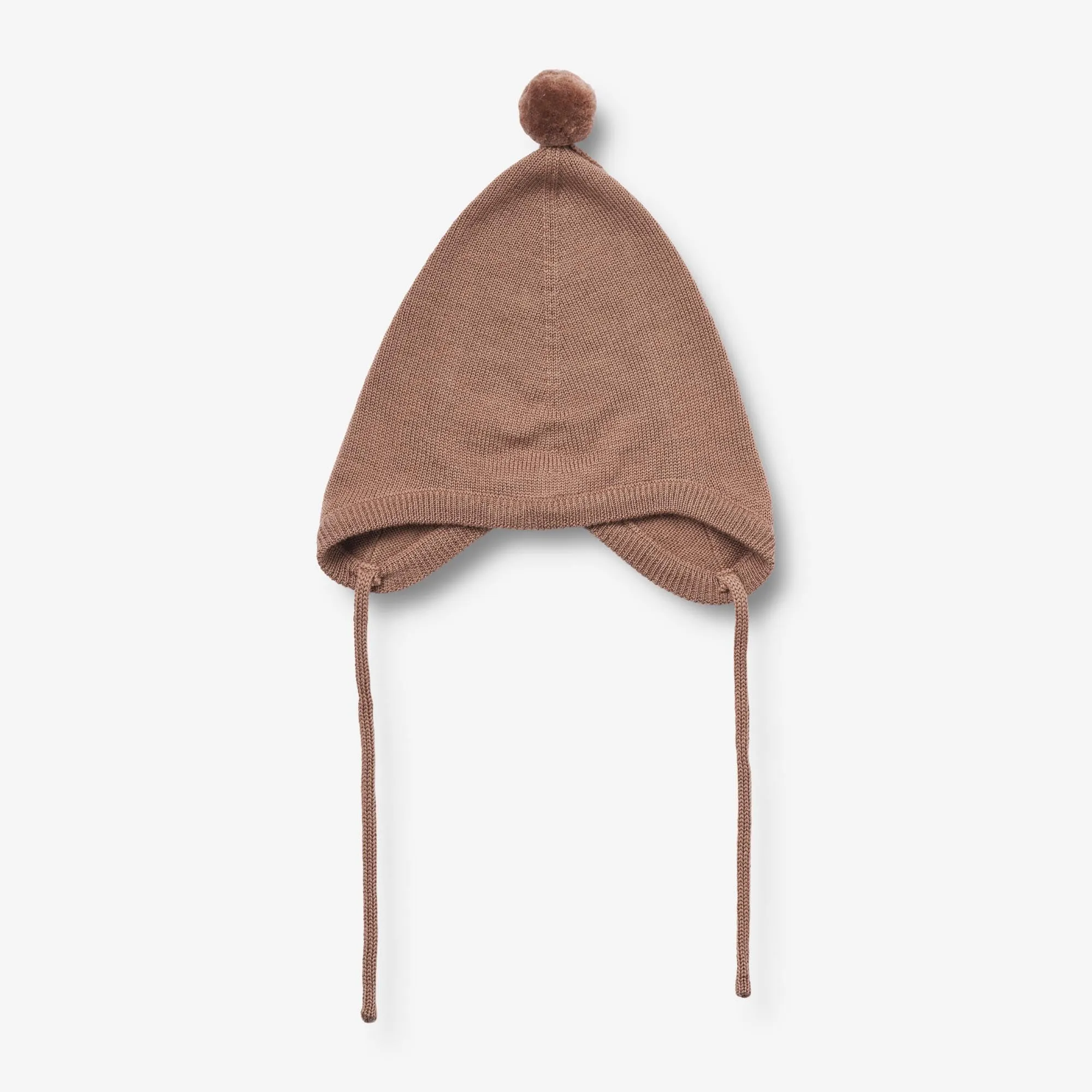 Knit Bonnet Liro | Baby - berry dust