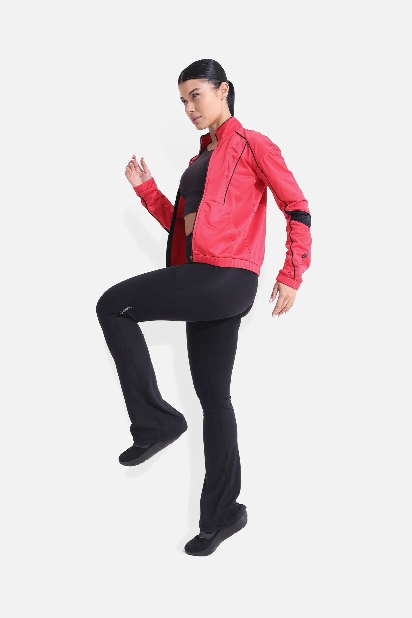 Magenta Tracksuit Jacket