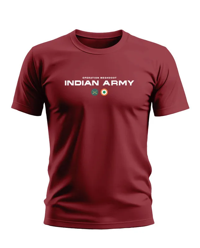 Meghdoot Indian Army Style Soft Cotton T-shirt