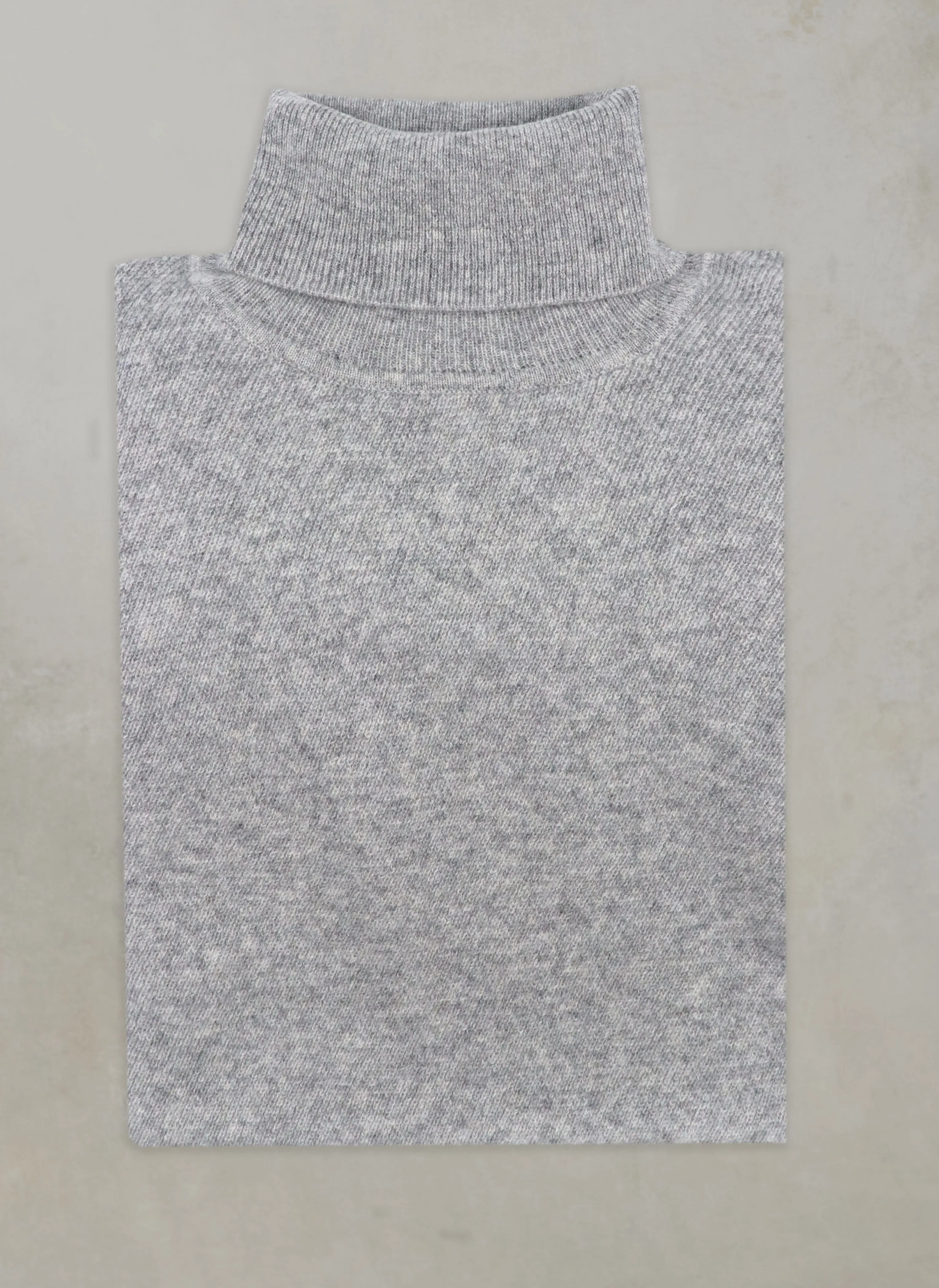 Men's St. Moritz Turtleneck Sweater in Dove Grey