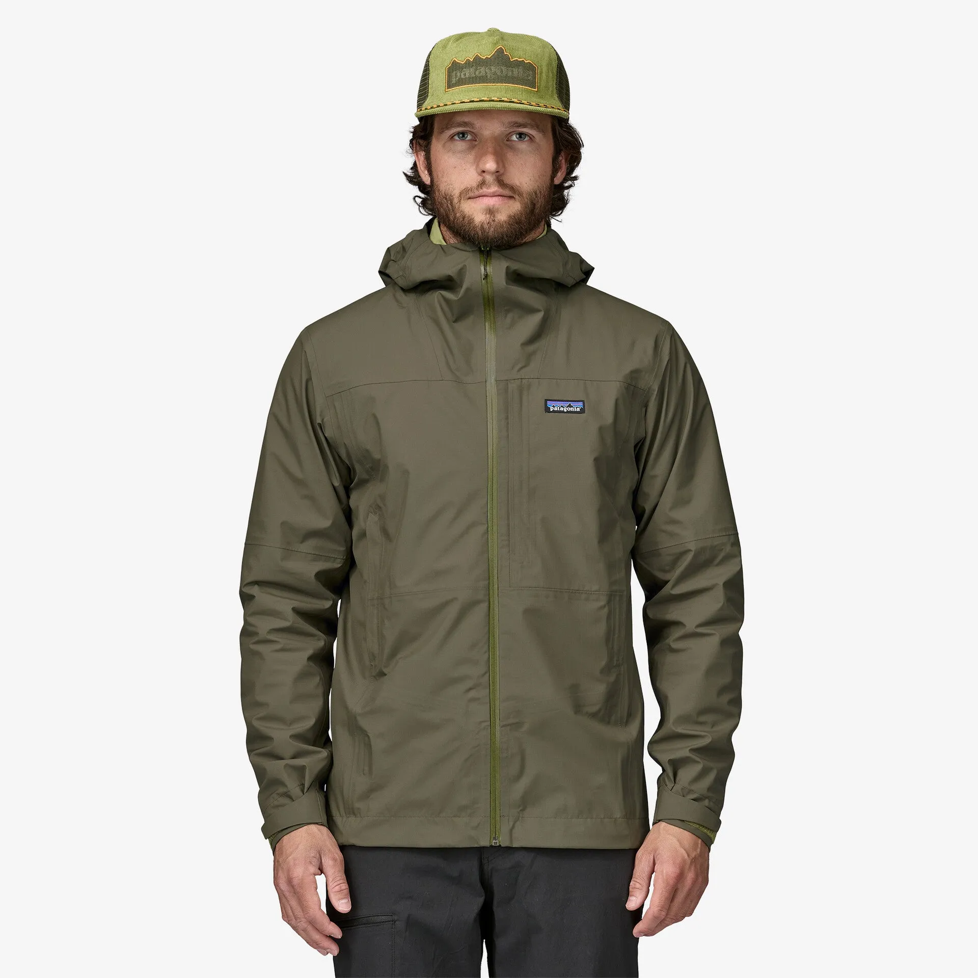 Patagonia Men's Boulder Fork Rain Jacket - Basin Green