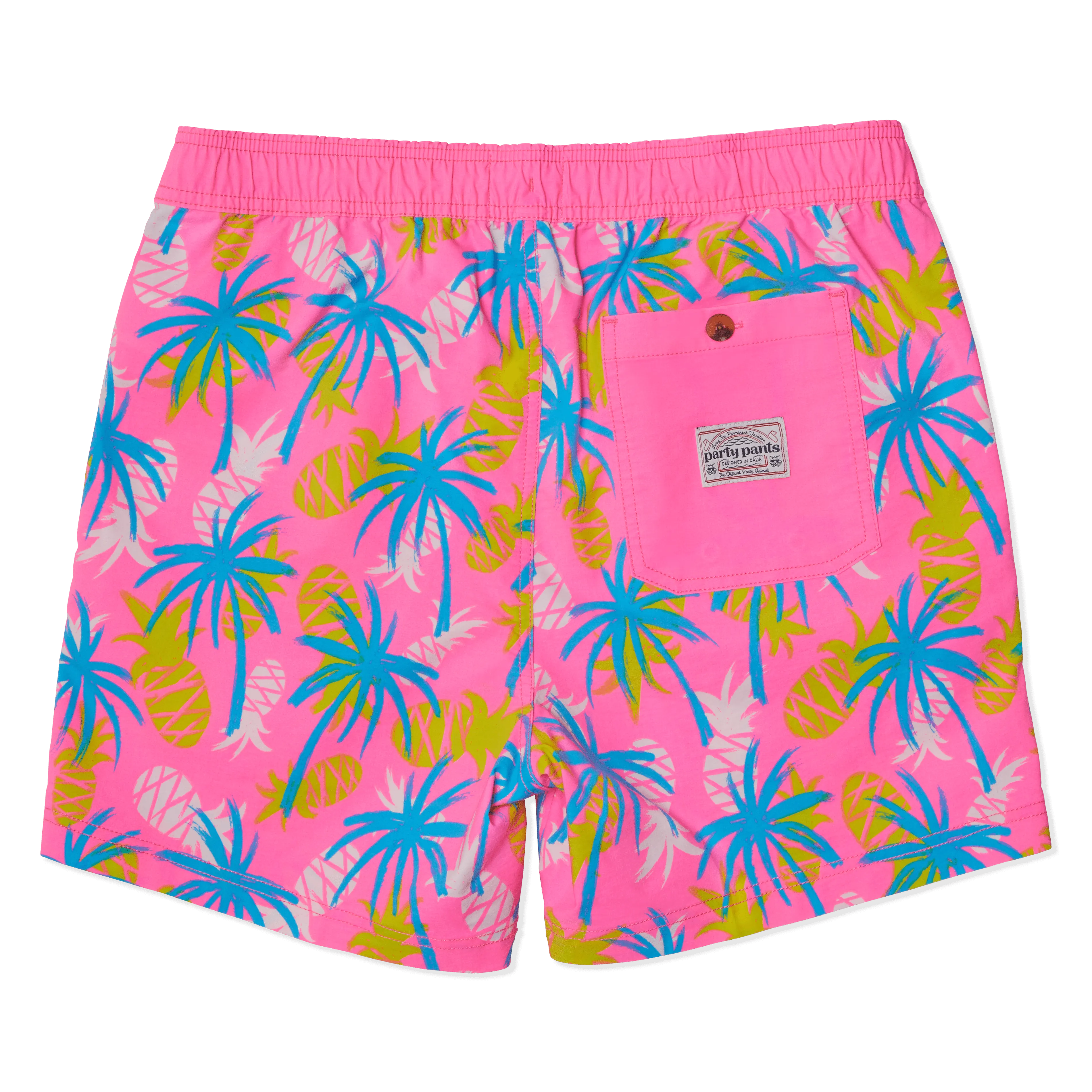 Pineapple Apple Pink Party Starter Shorts