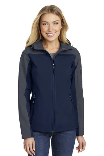 Port Authority® L335 Ladies Hooded Core Soft Shell Jacket