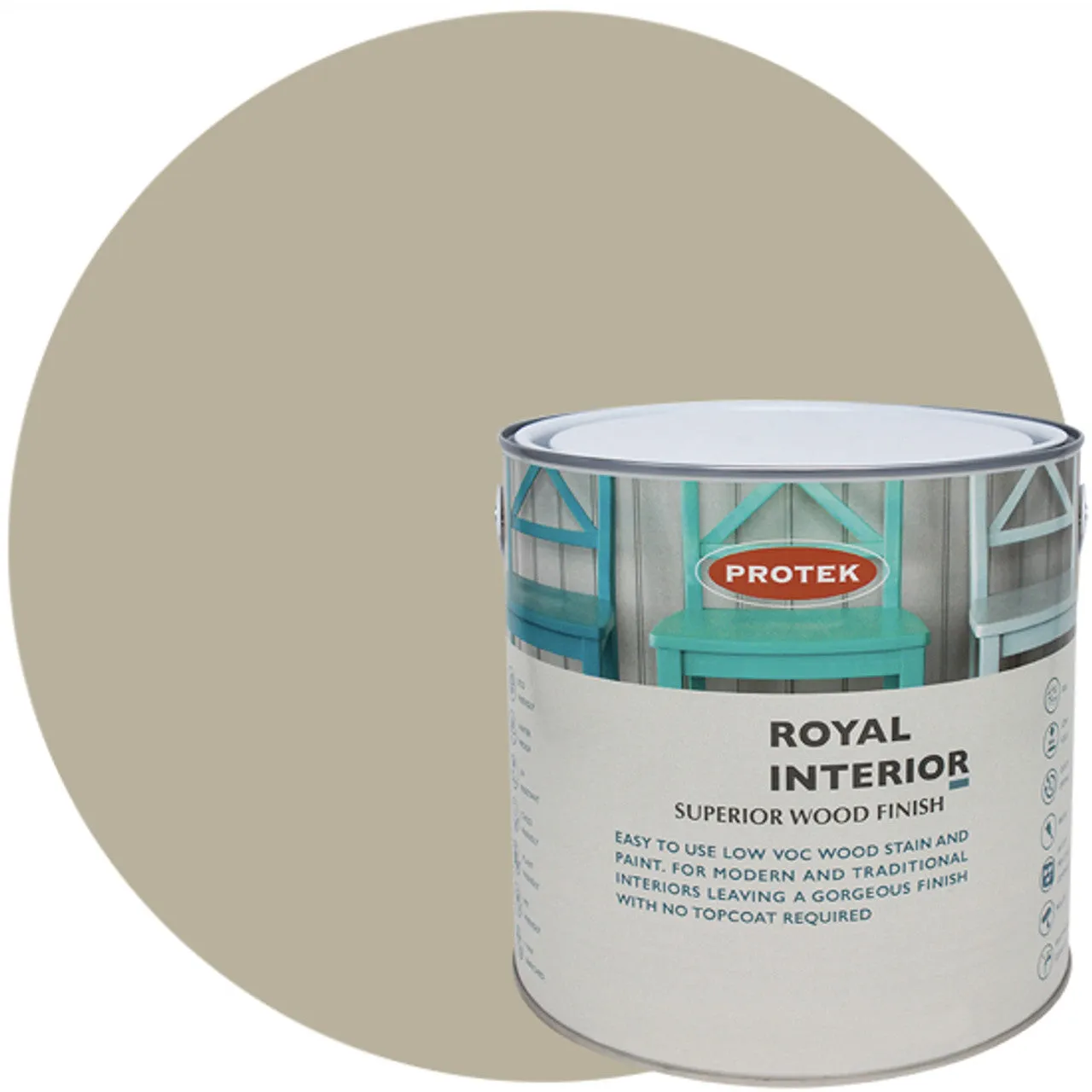 Protek Royal Interior Finish - D19 Nude Taupe