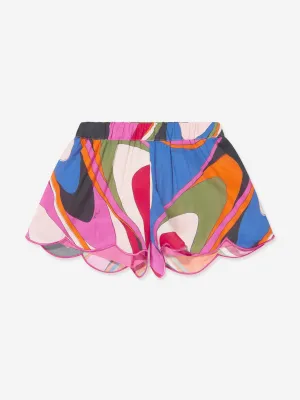 Pucci Baby Girls Onde Shorts in Multicolour