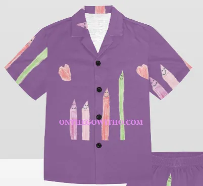 Purple Crayon Soft Pajamas