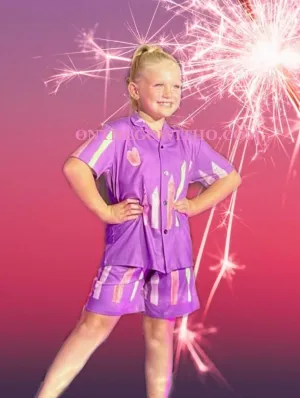 Purple Crayon Soft Pajamas