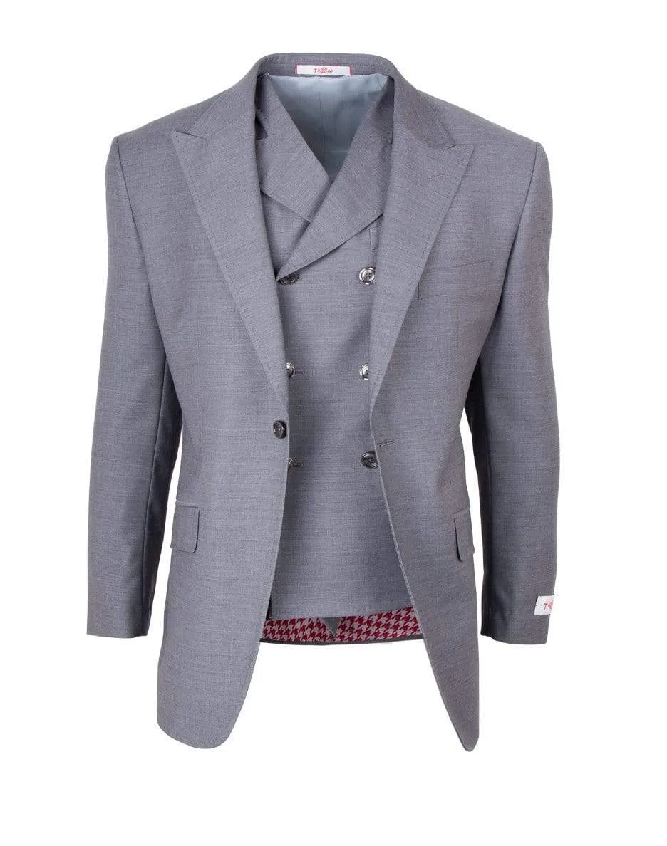 SAN GIOVESSE SUIT & VEST /LIGHT GREY