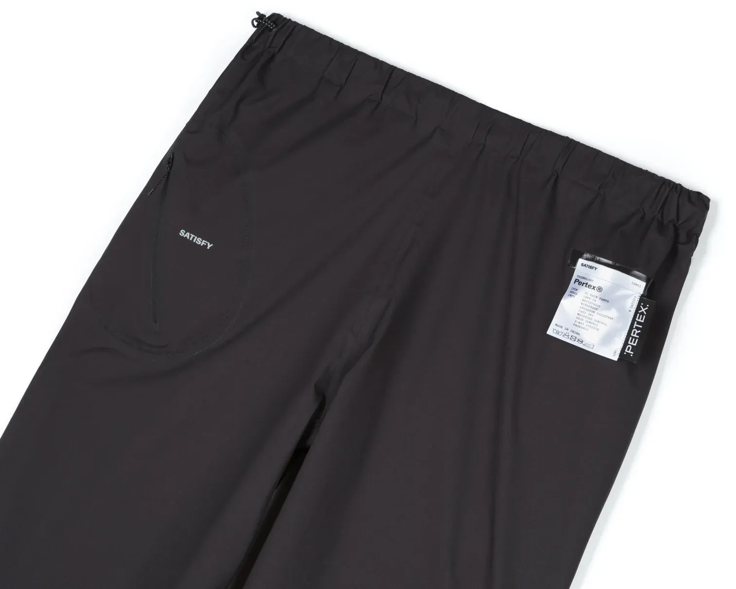 Satisfy Pertex 3L Rain Pants Black