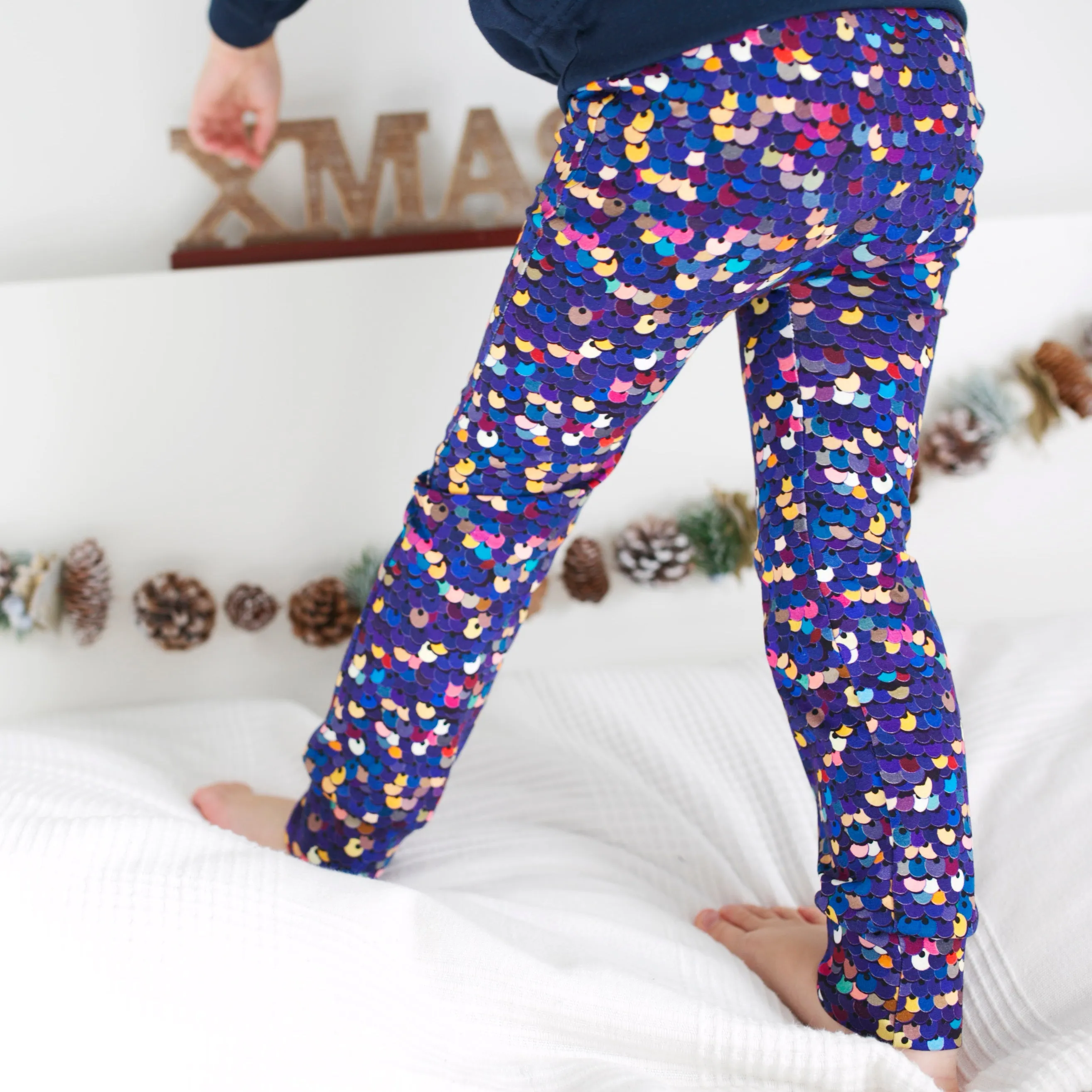 Sequin print Leggings