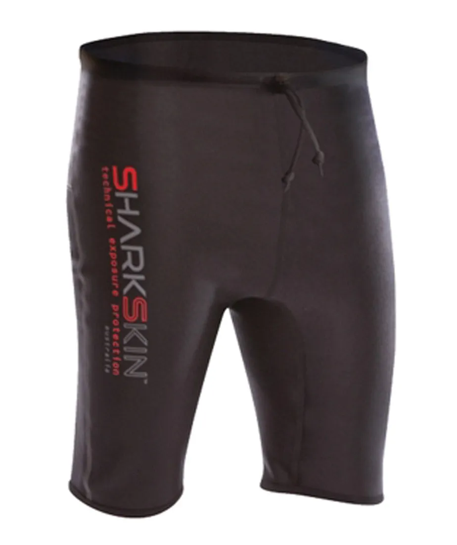 Sharkskin Men's Chillproof Short Pants Exposure Garment for Scuba Diving, Surfing, etc