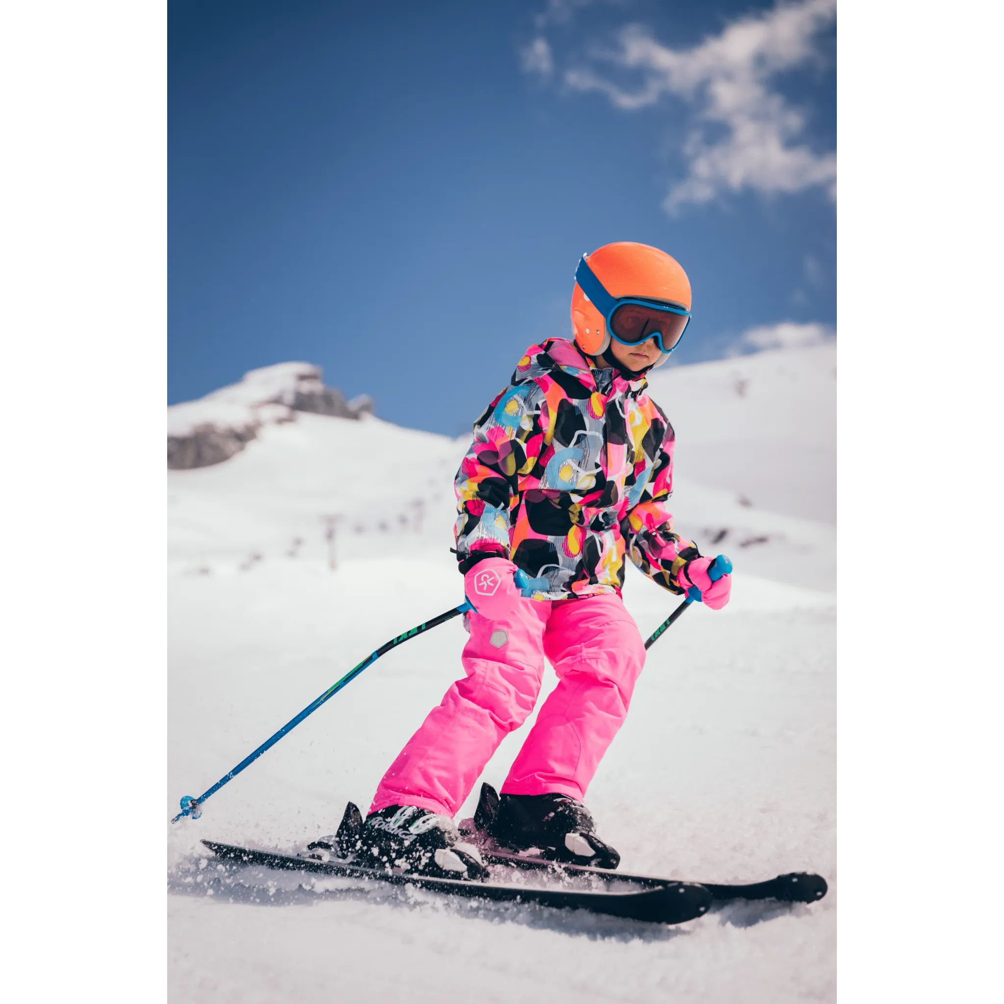 Ski pants with pockets Airflow 10K in Sugar Pink