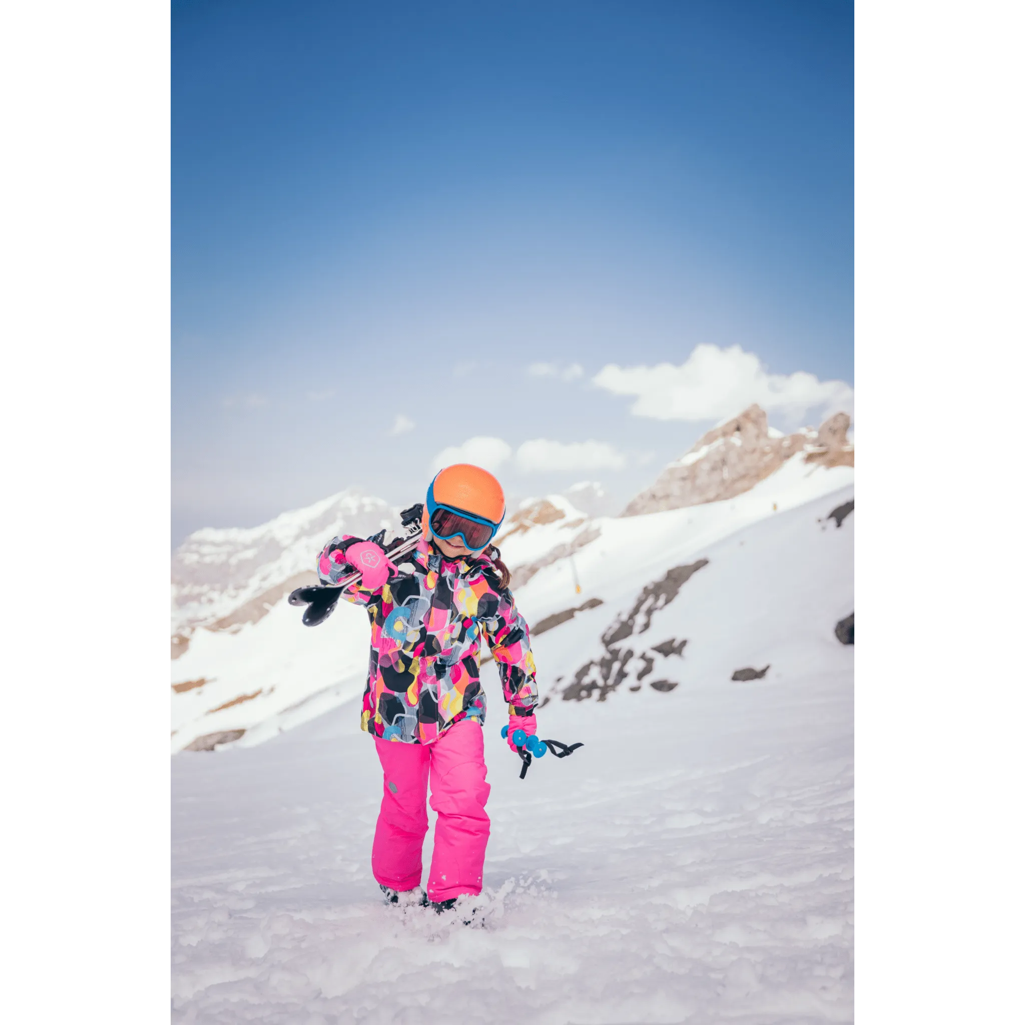 Ski pants with pockets Airflow 10K in Sugar Pink