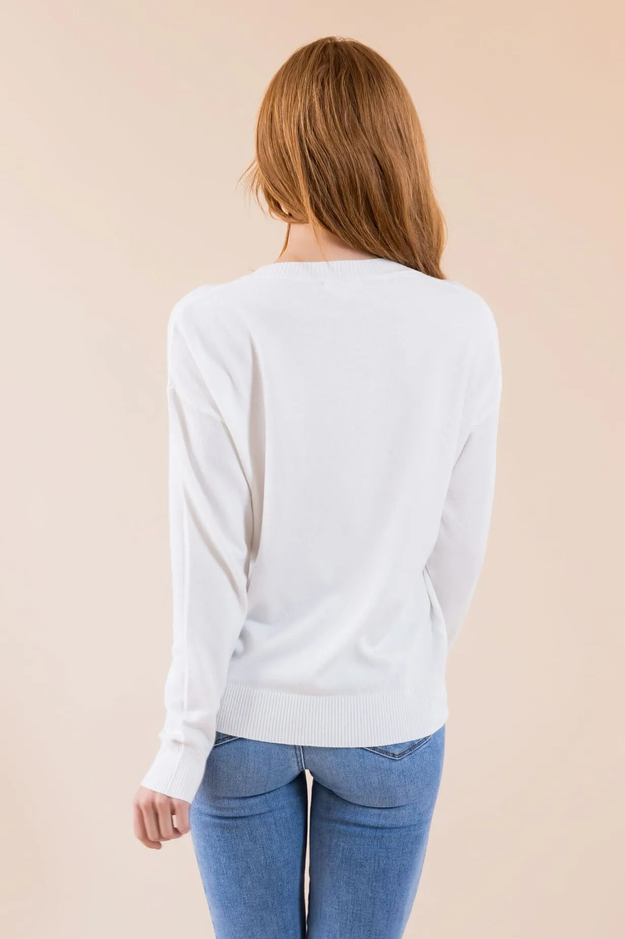 Soft & Pristine Temple Sweater